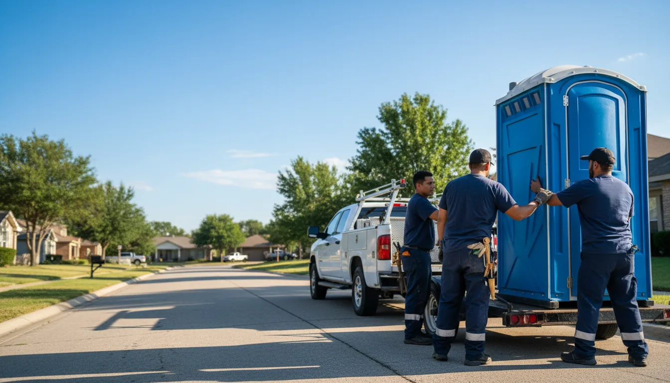 Portable Toilet Rental in Saint Hedwig, TX near me